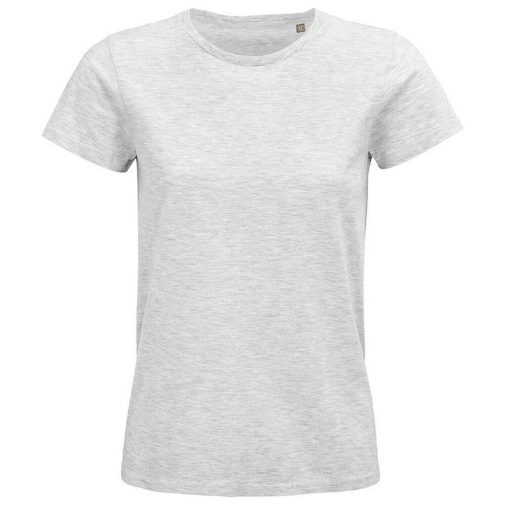 SOLS Womens/Ladies Pioneer T-Shirt / Ash